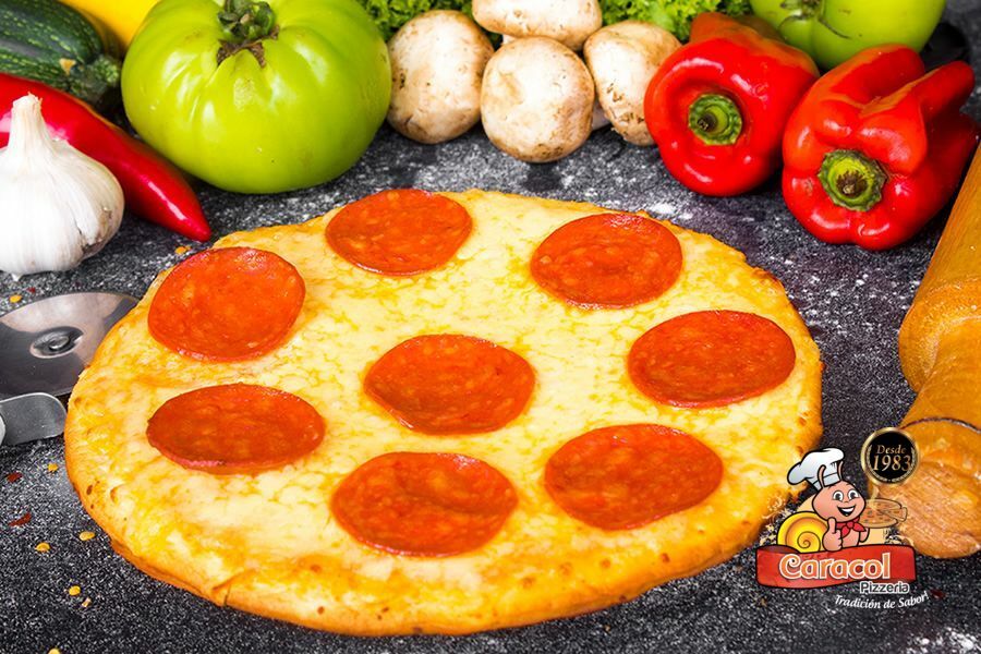 Pizzas tradicionales - Caracol Pizzería